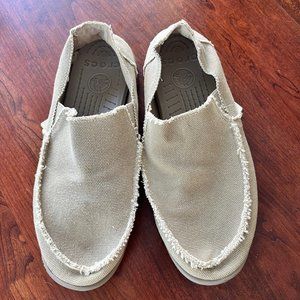 Men's Crocs Santa Cruz Slip Ons- Size 12 NWOT